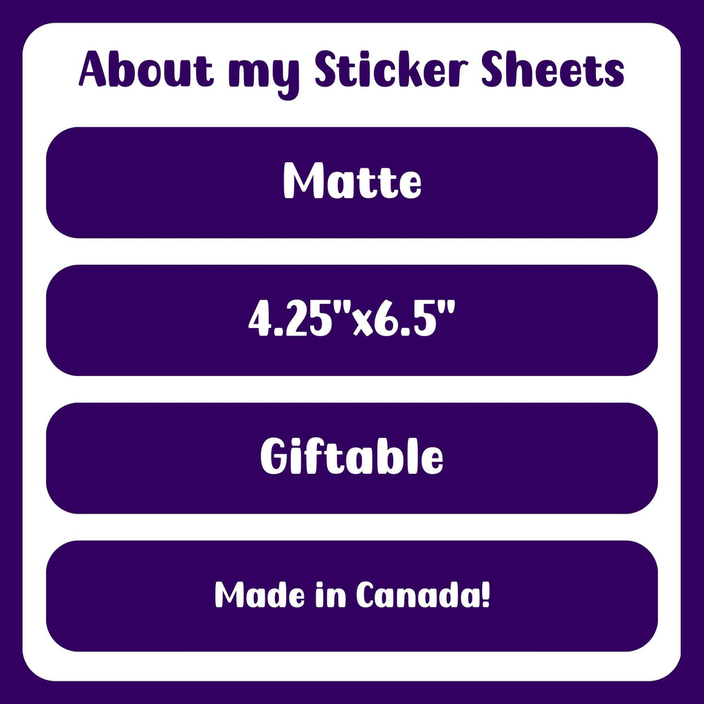 Chronic Illness Affirmation Sticker Sheet