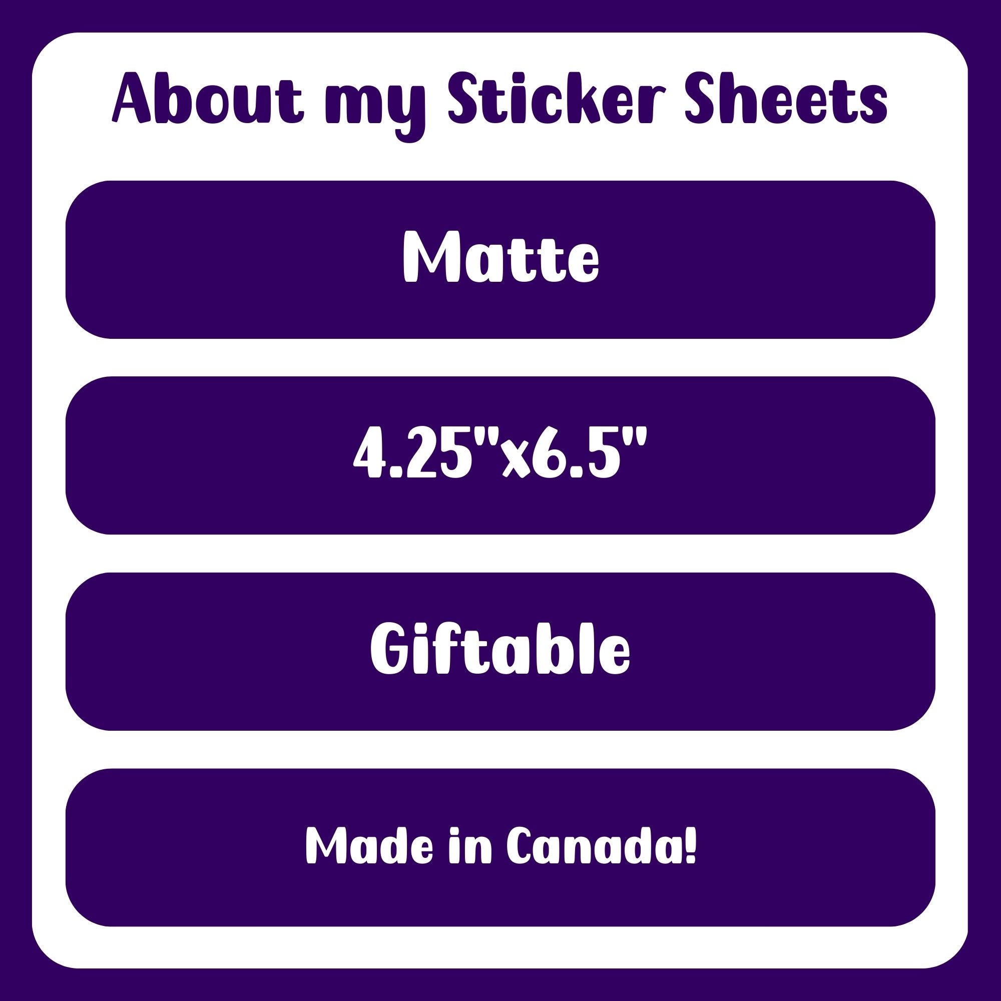 Chronic Illness Affirmation Sticker Sheet