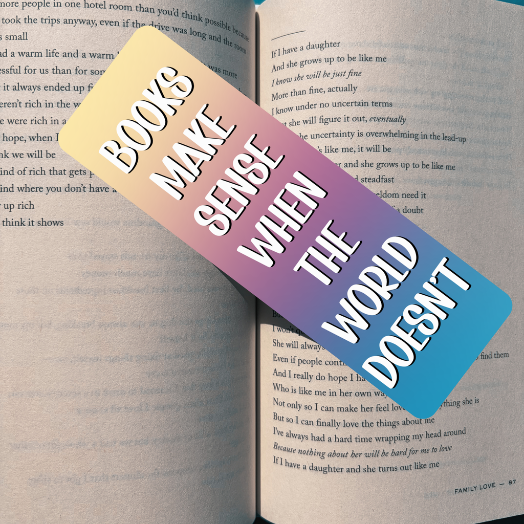 Books Make Sense Bookmark
