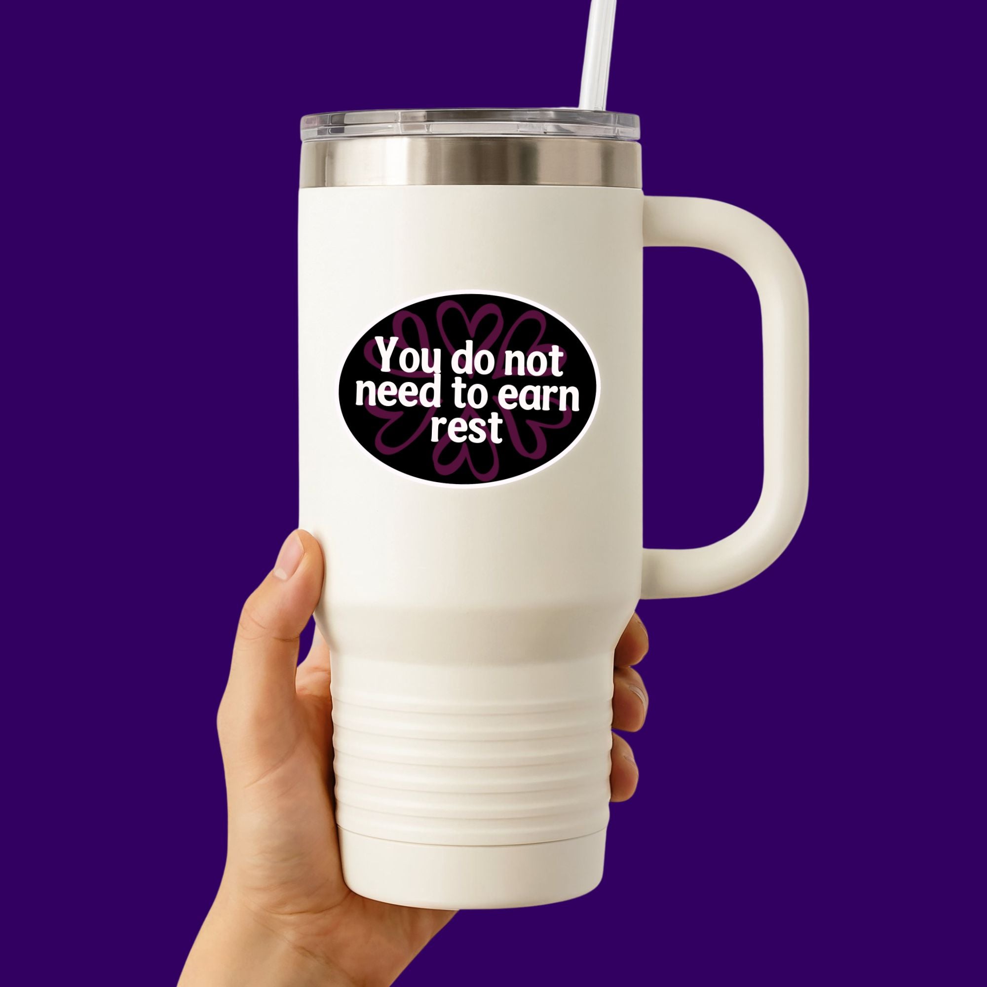 You Do Not Need to Earn Rest Sticker