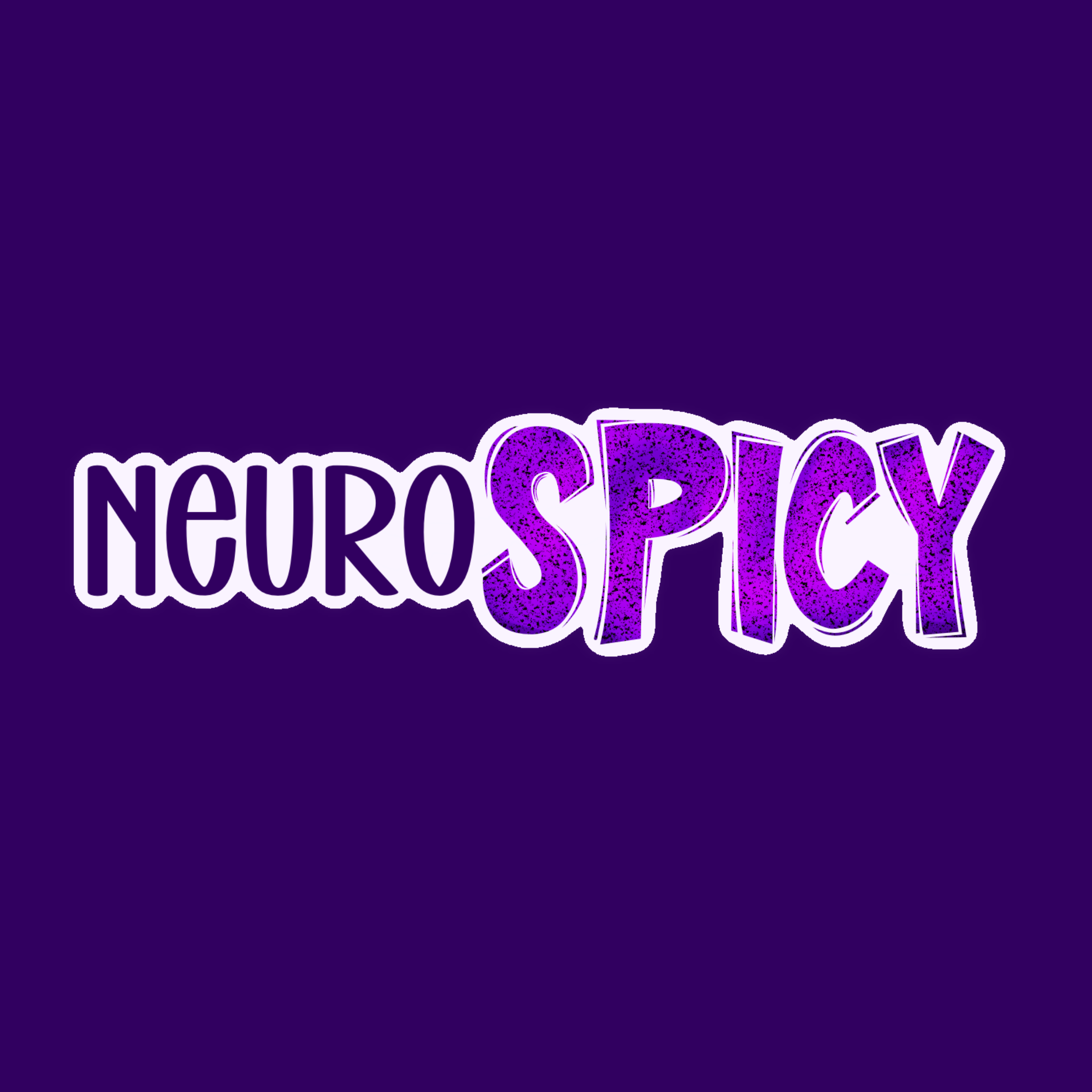 Neurospicy (Purple) Sticker