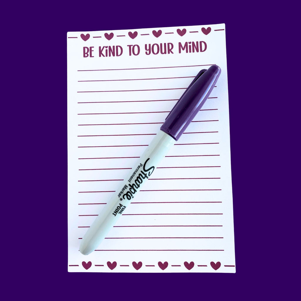 Be Kind to your Mind Notepad