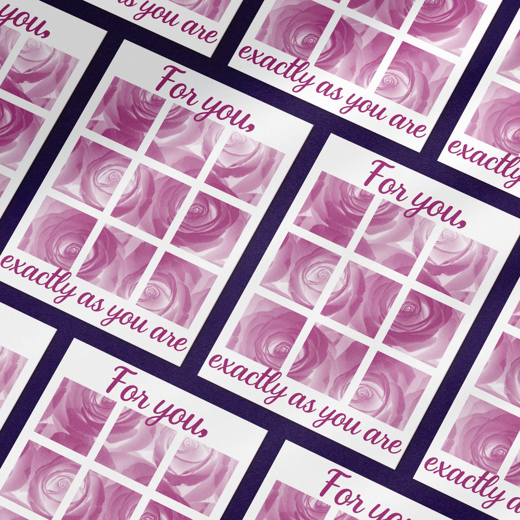 For You, Exactly As You Are Card