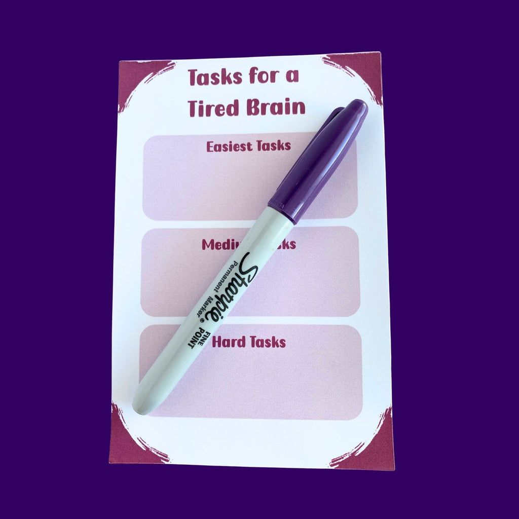 Tasks for a Tired Brain