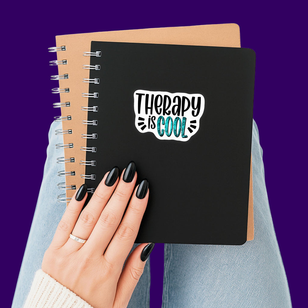 Therapy is Cool Sticker