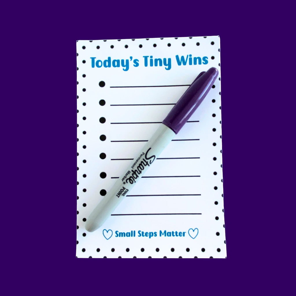 Today's Tiny Wins Notepad