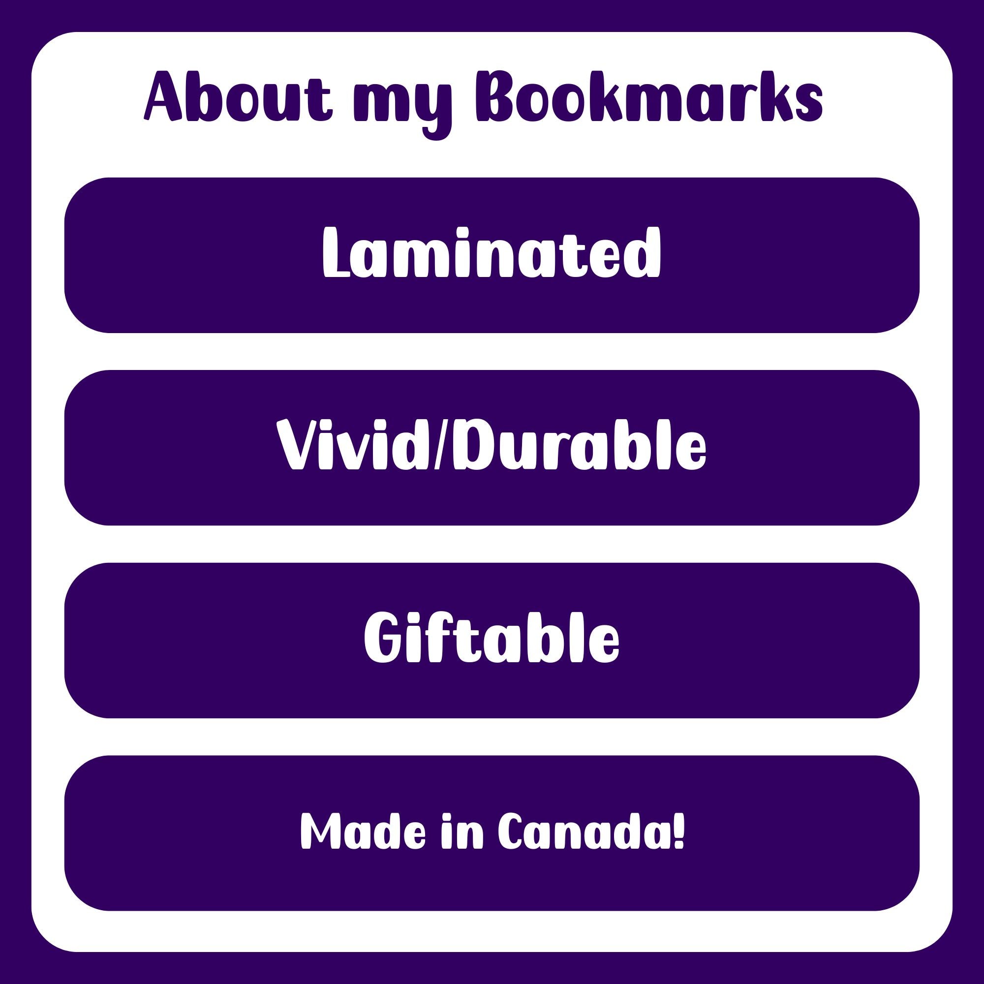 Anxietea Magnetic Bookmark