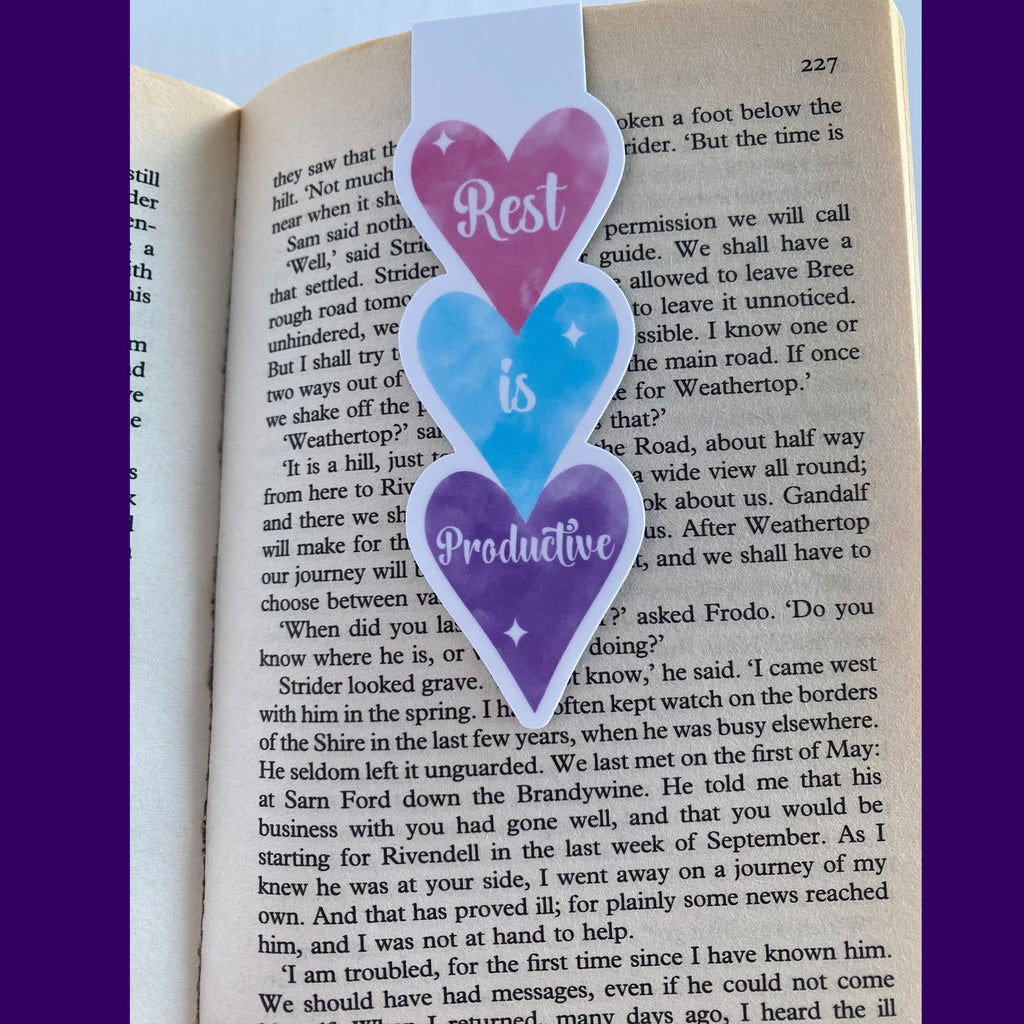Rest is Productive Magnetic Bookmark