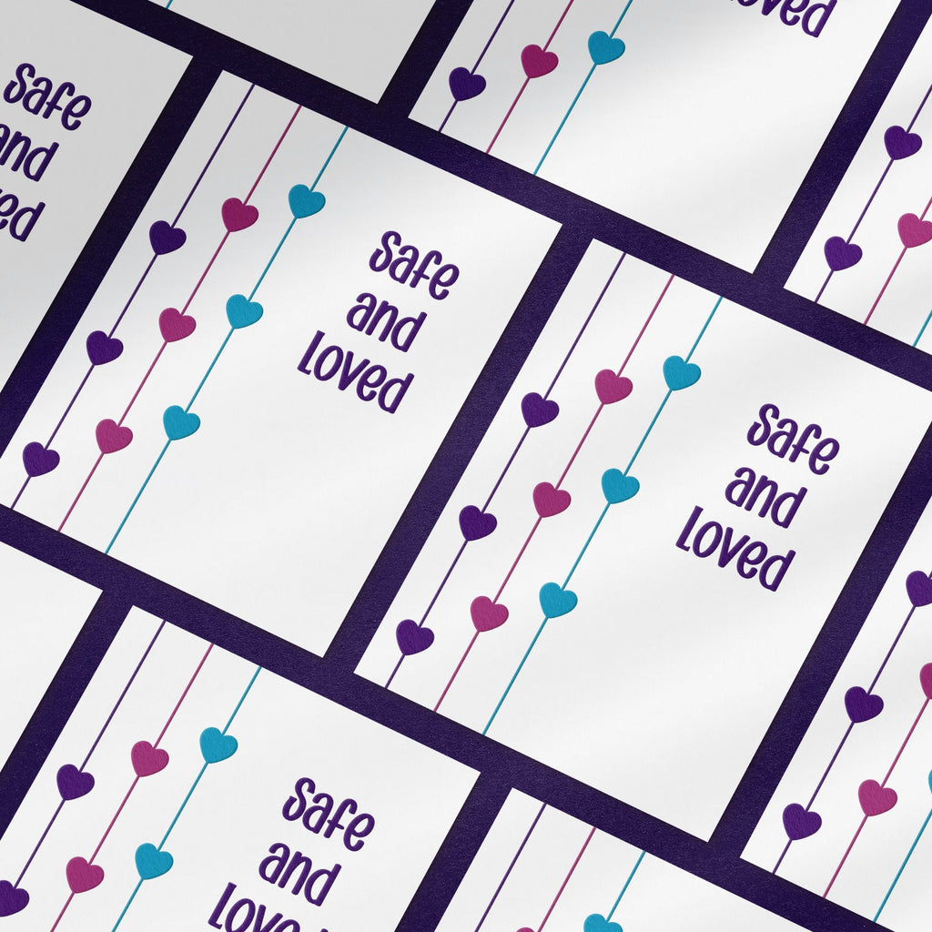 Safe and Loved Card