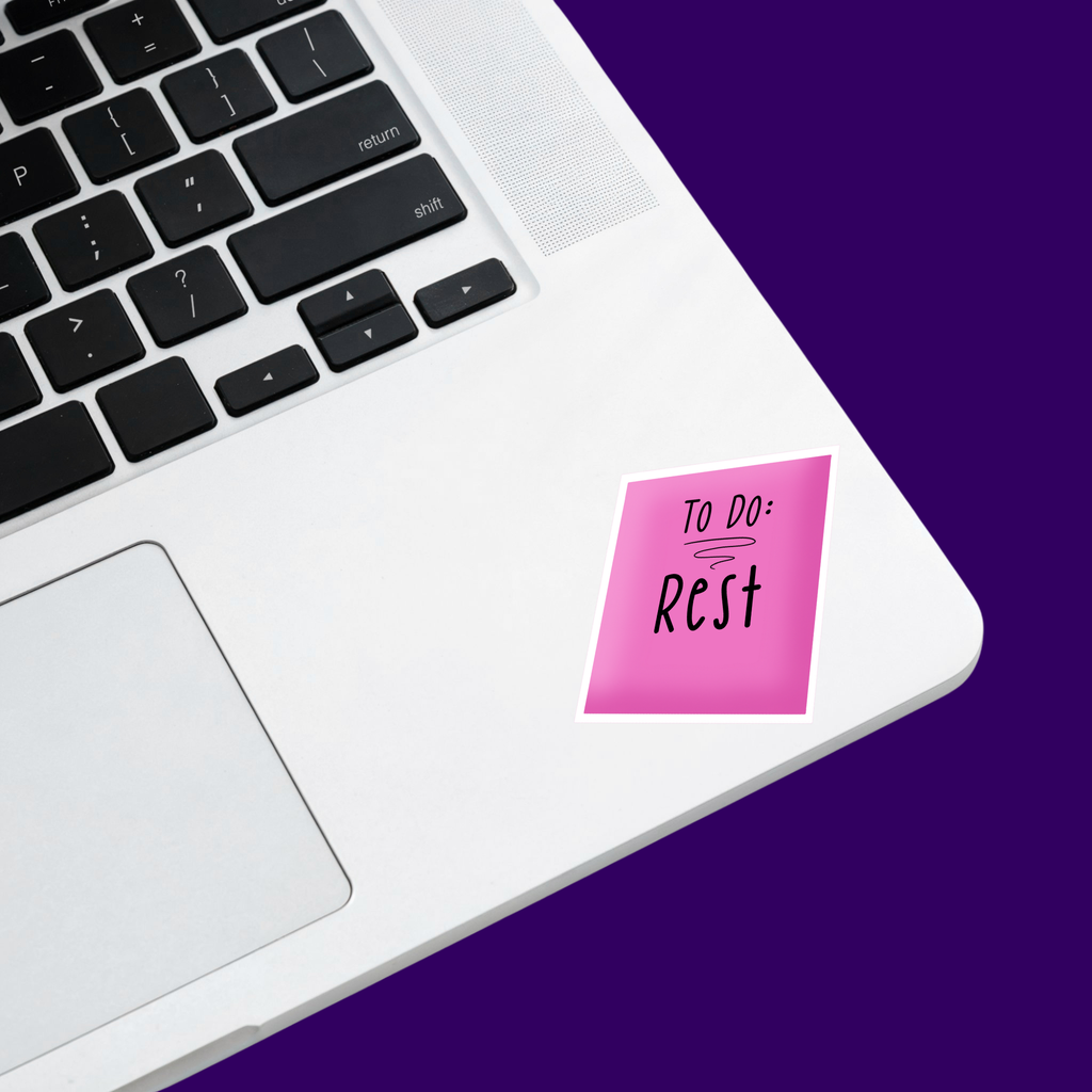 To Do: Rest Sticker