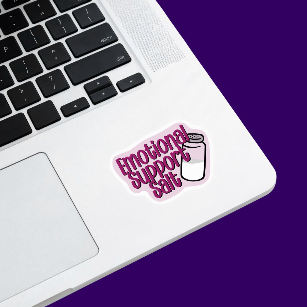 Emotional Support Salt Sticker