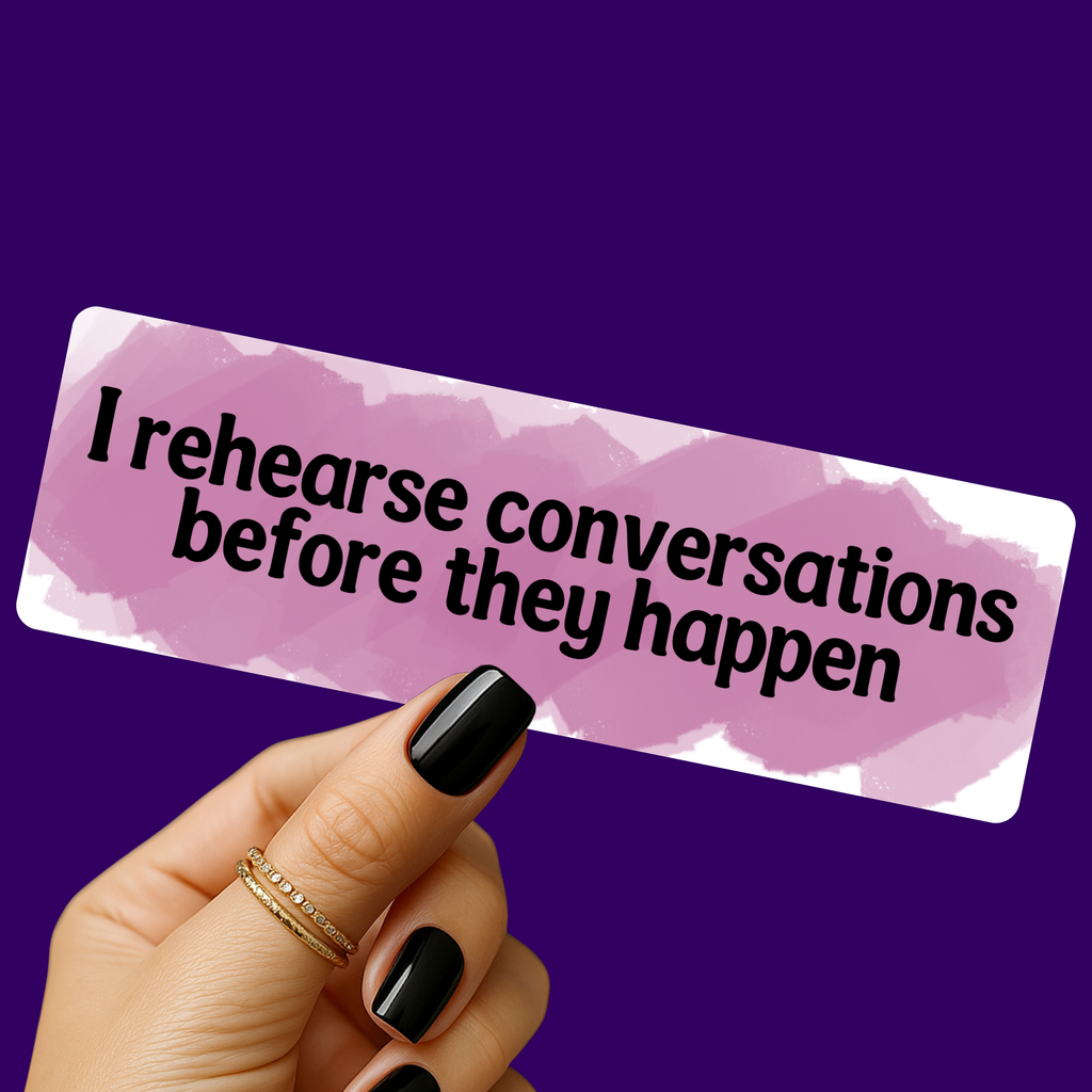 I Rehearse Conversations Bookmark