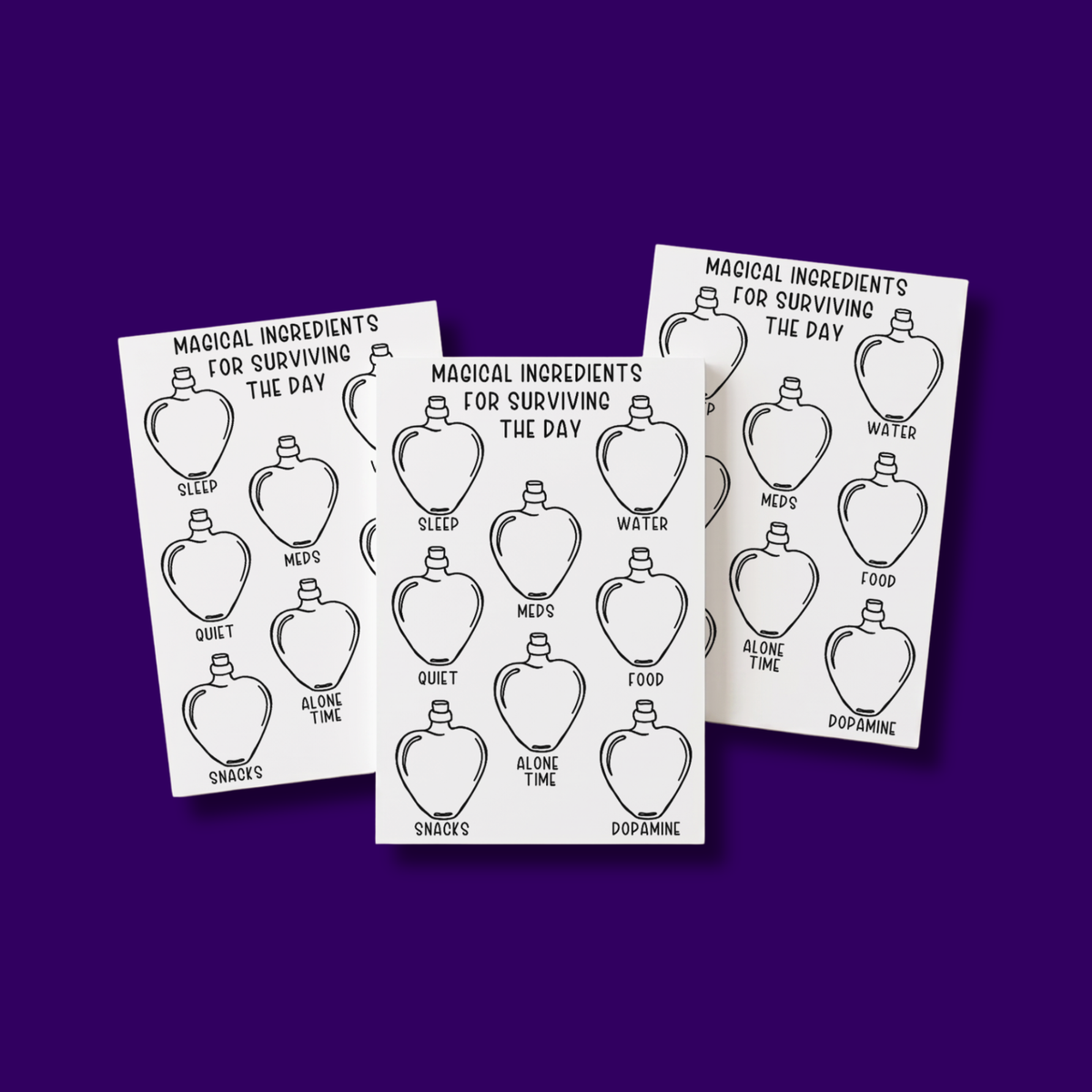 Magical Ingredients Notepad
