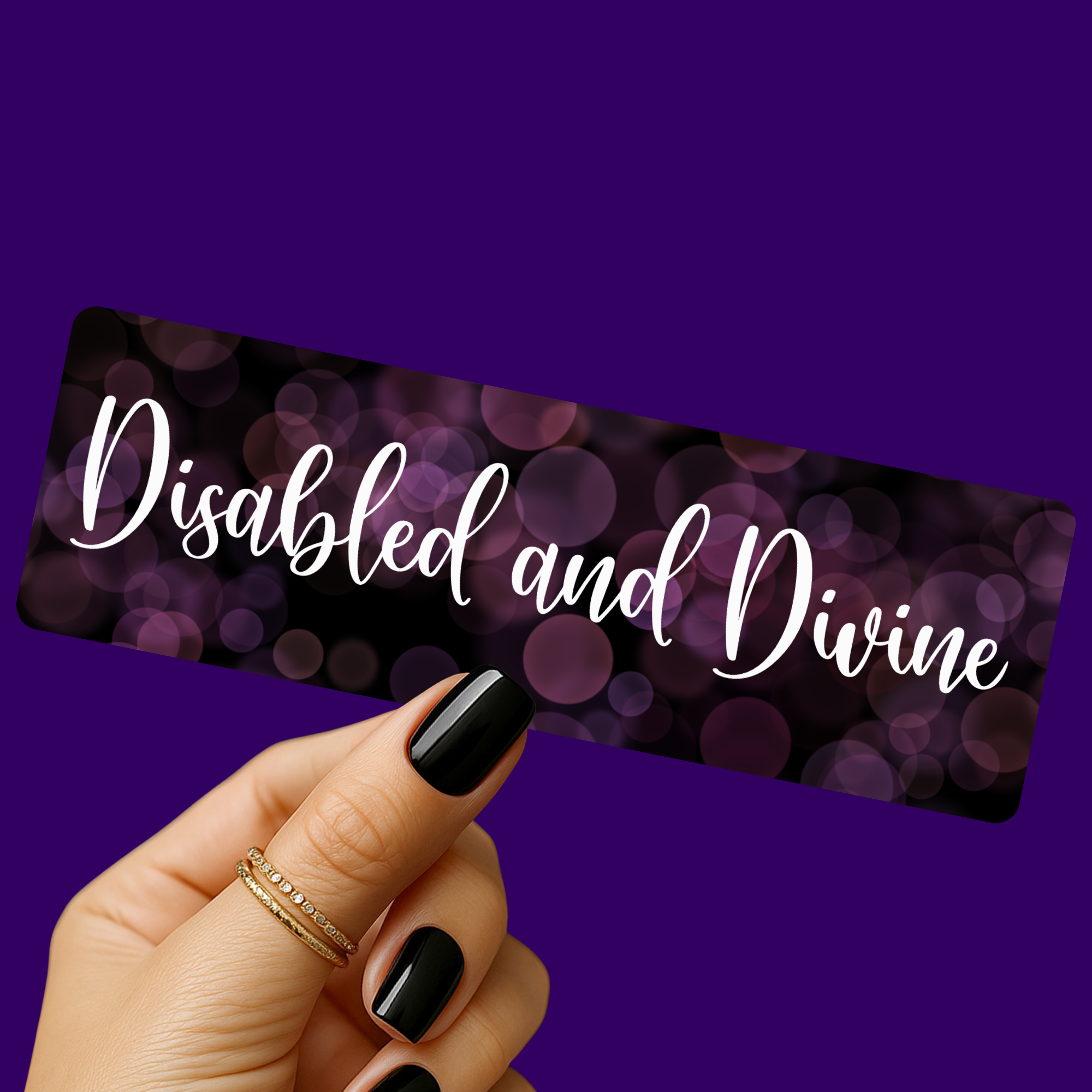 Disabled and Divine Bookmark