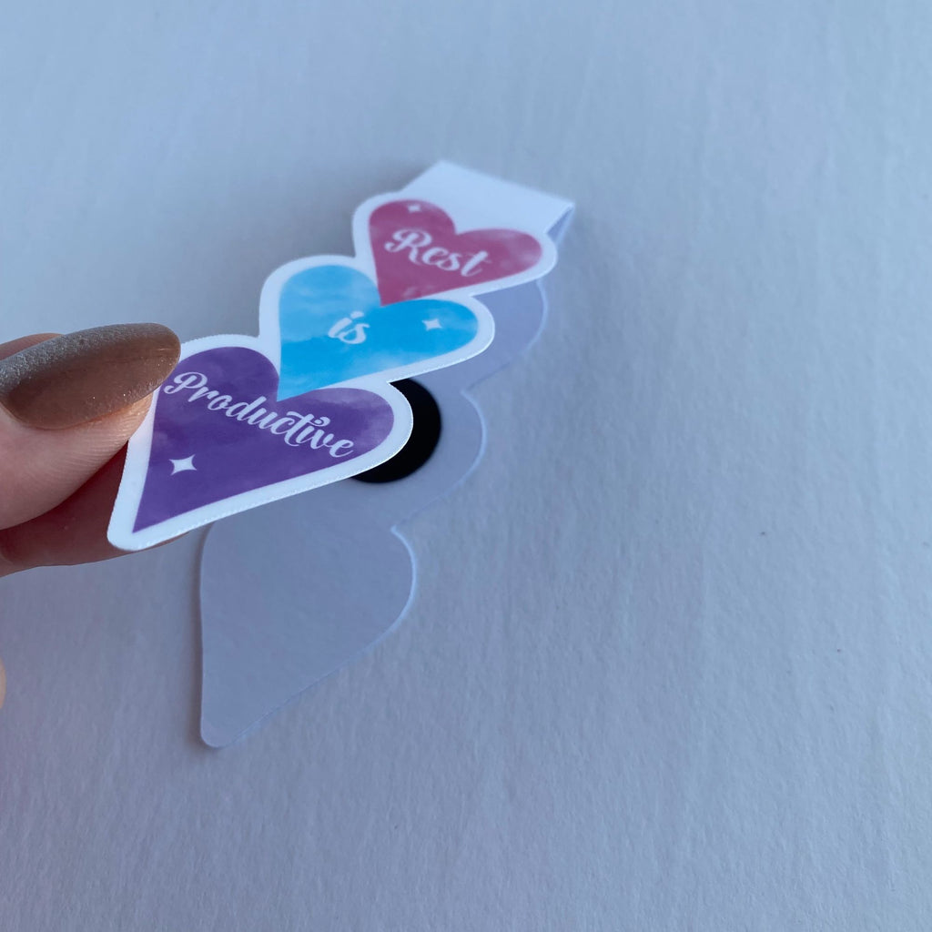 Rest is Productive Magnetic Bookmark