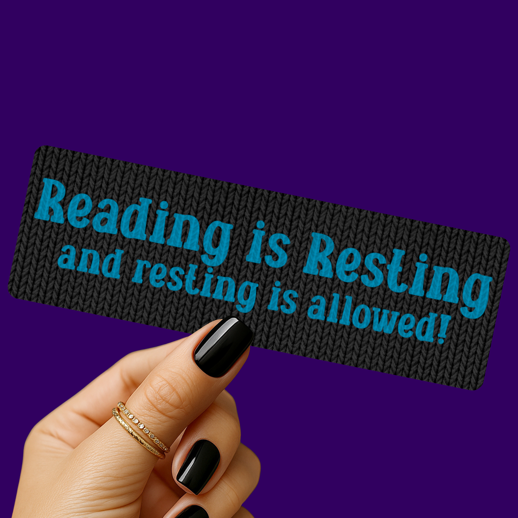 Reading is Resting Bookmark