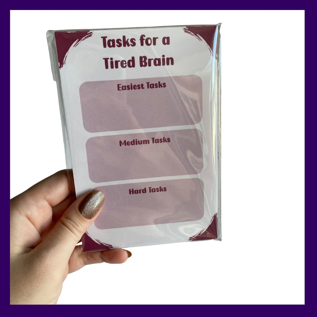 Tasks for a Tired Brain