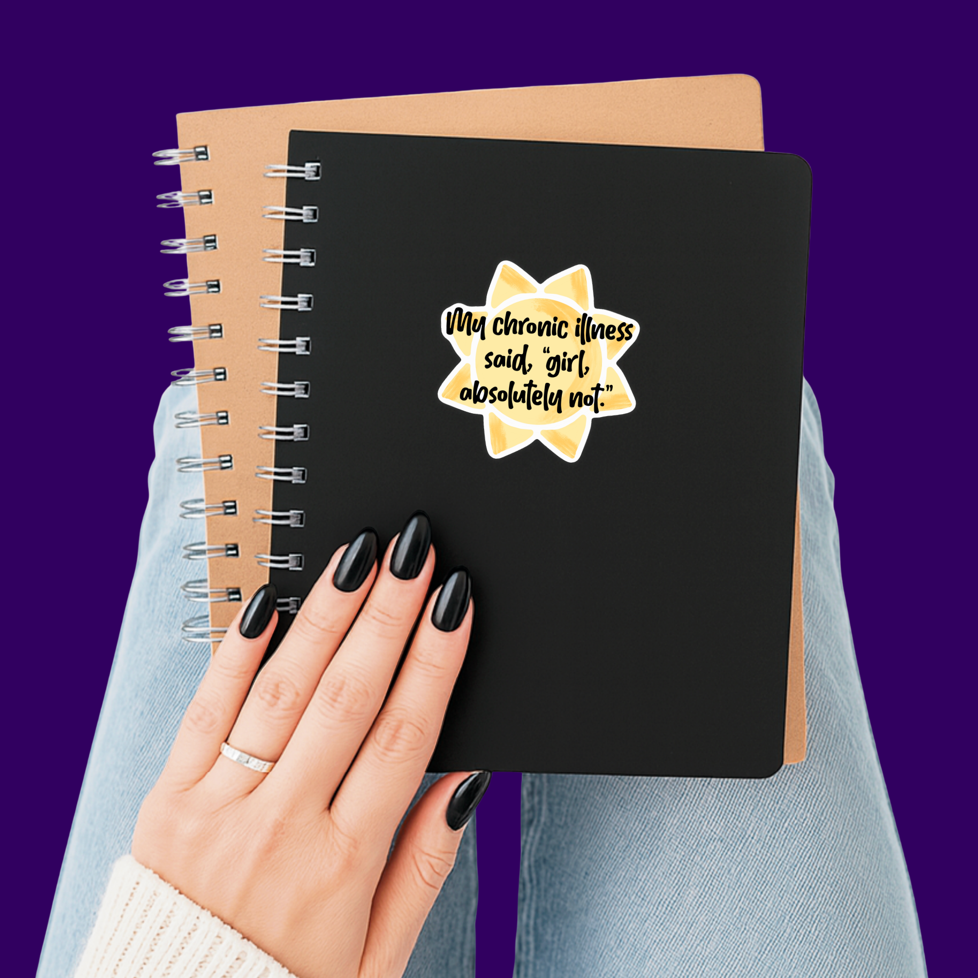 Girl Absolutely Not Sticker