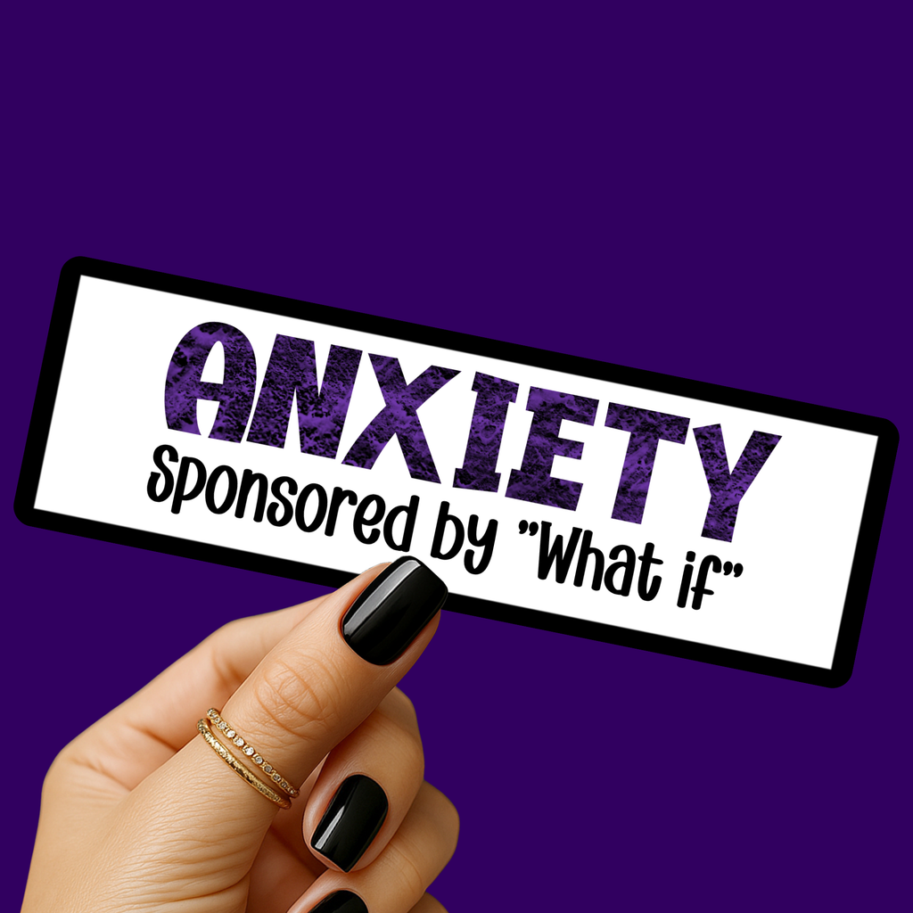 Anxiety - Sponsored by What If Bookmark