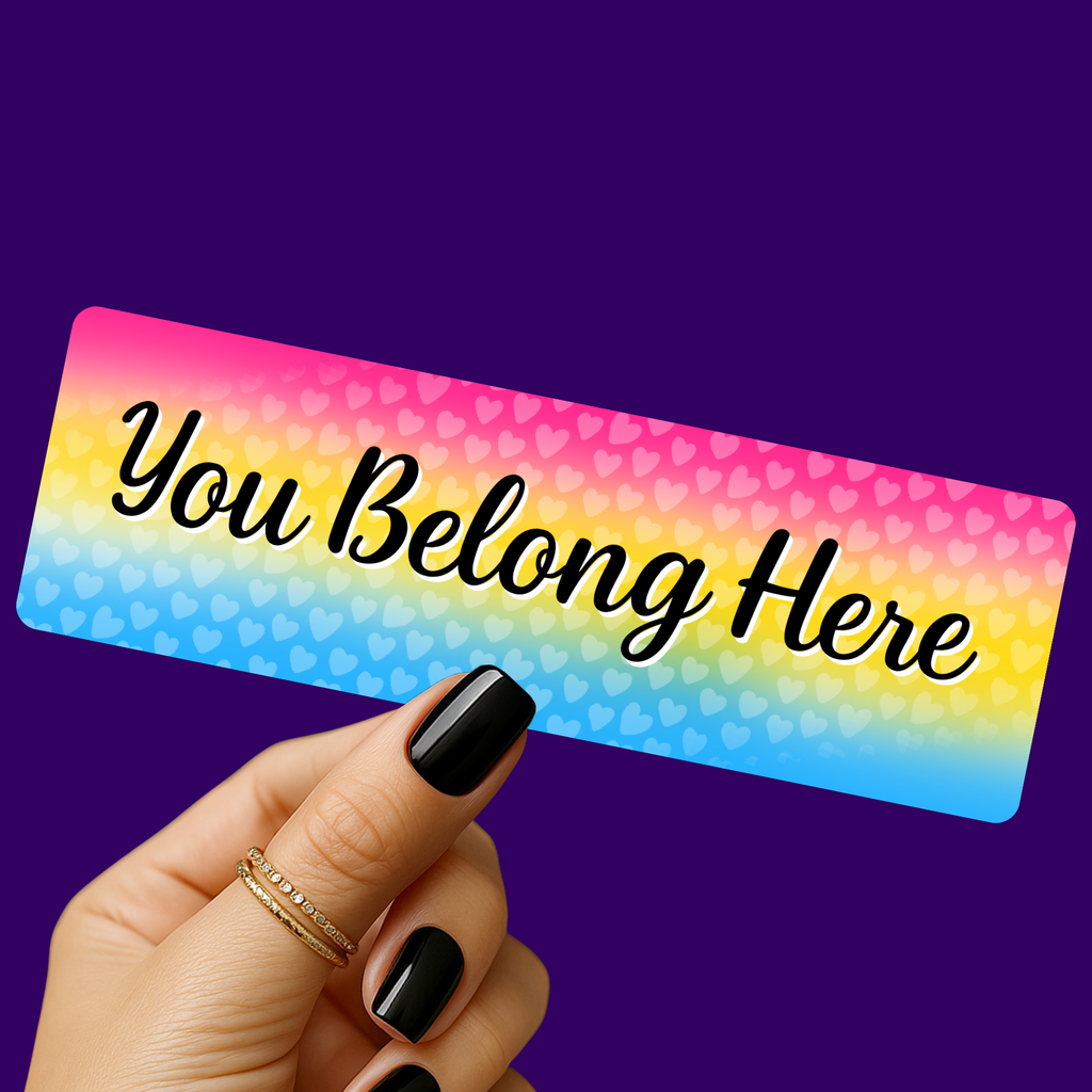You Belong - Pan Pride Bookmark
