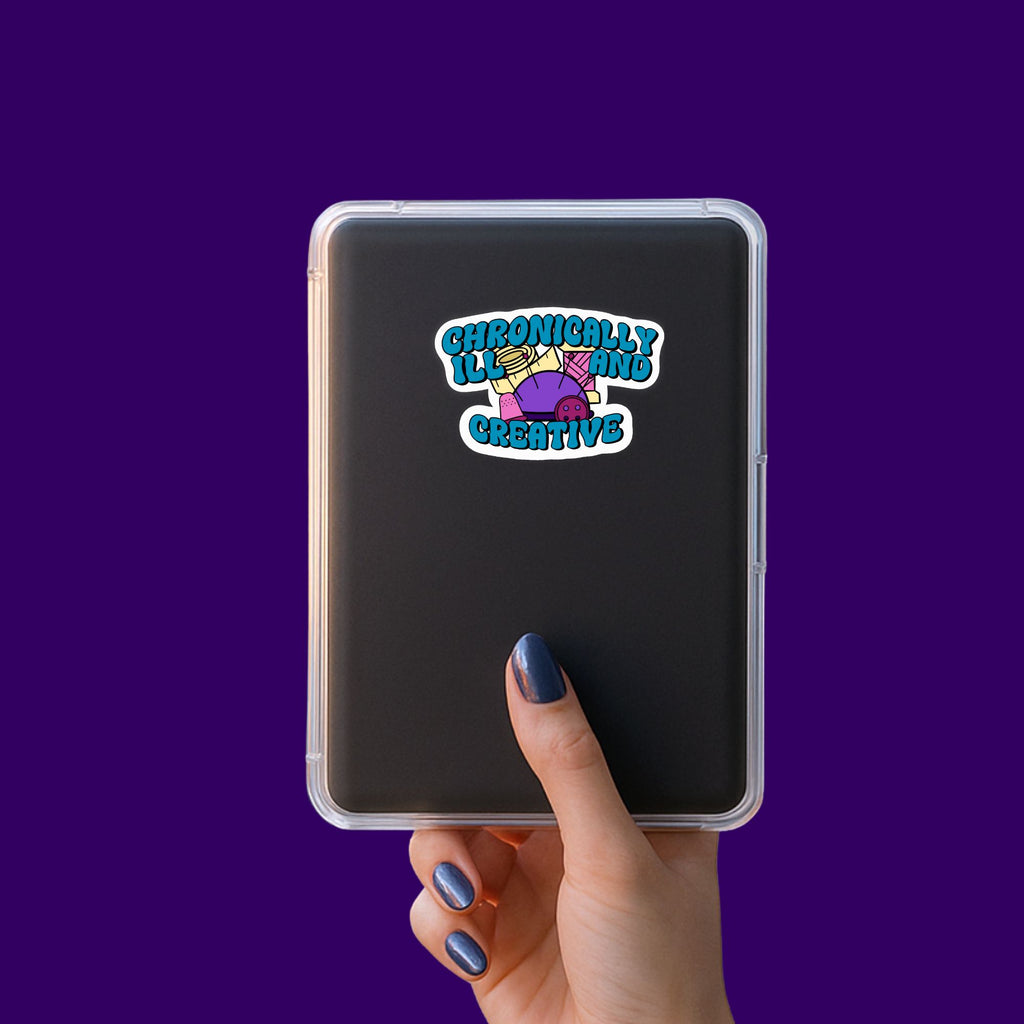 Chronically Ill and Creative Sewing Sticker