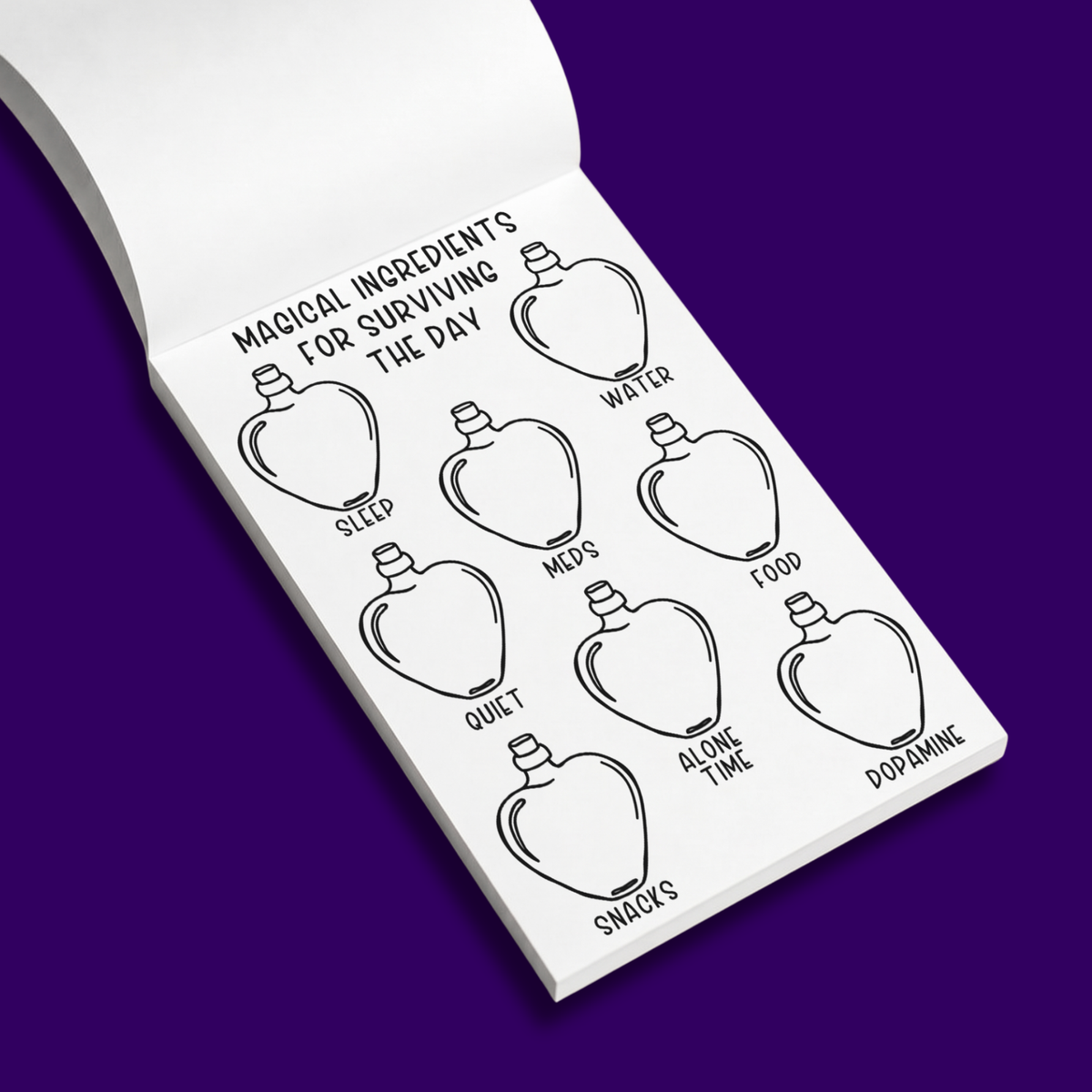 Magical Ingredients Notepad