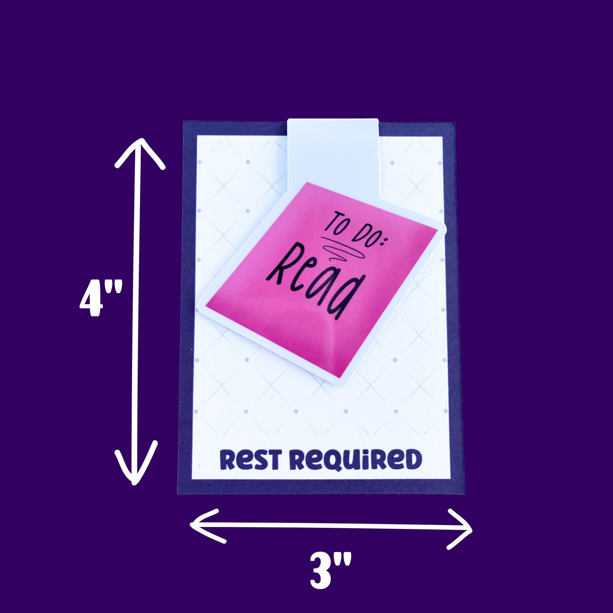 To Do: Read Magnetic Bookmark