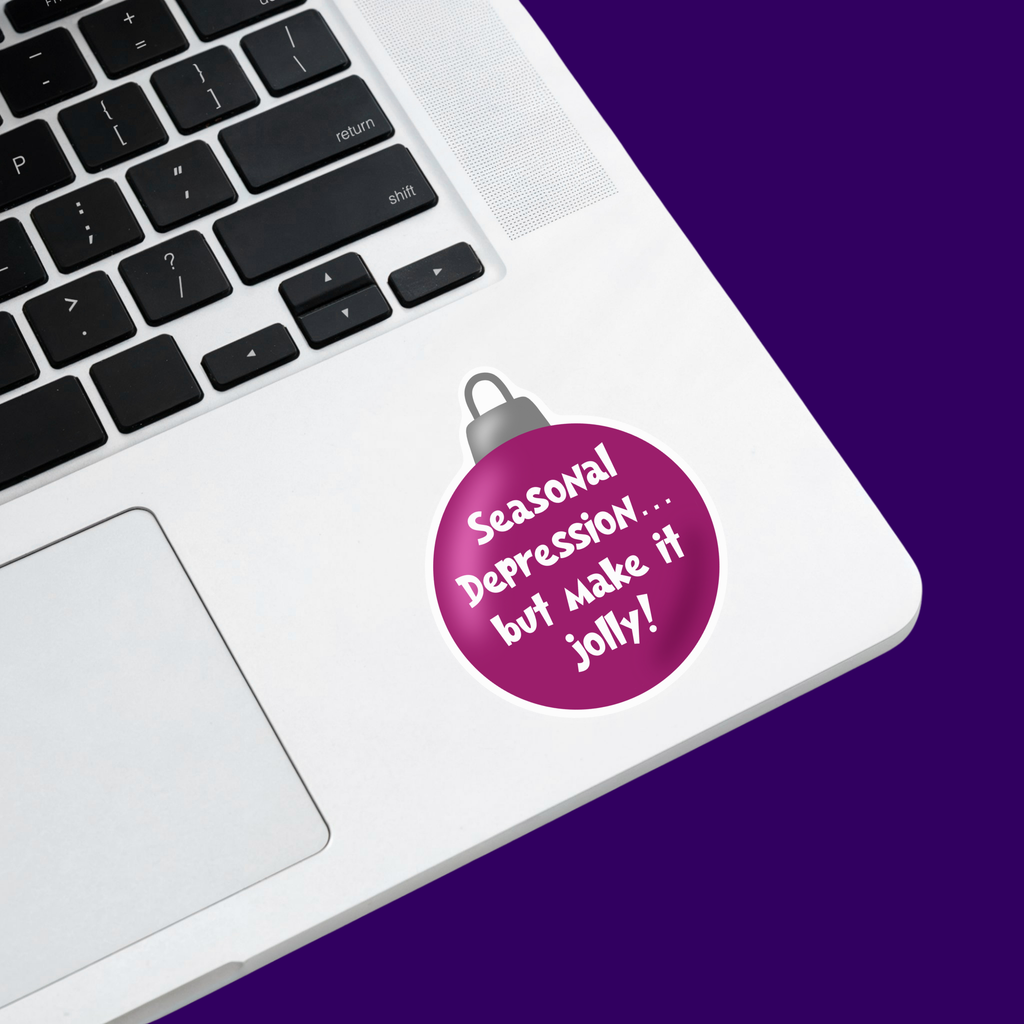 Seasonal Depression Sticker