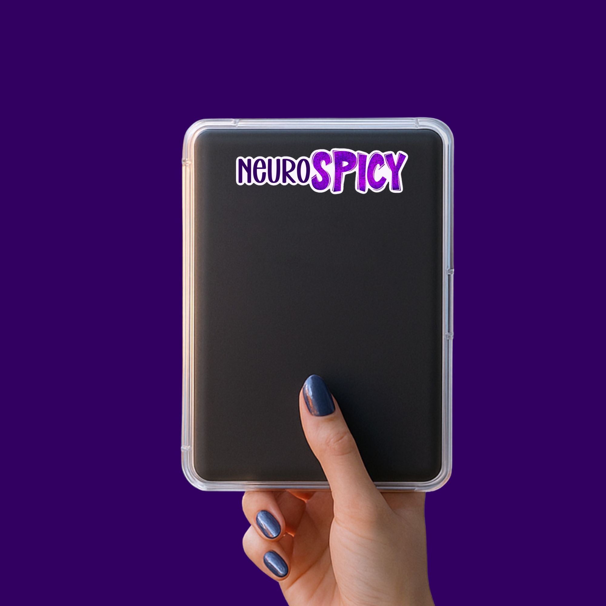 Neurospicy (Purple) Sticker