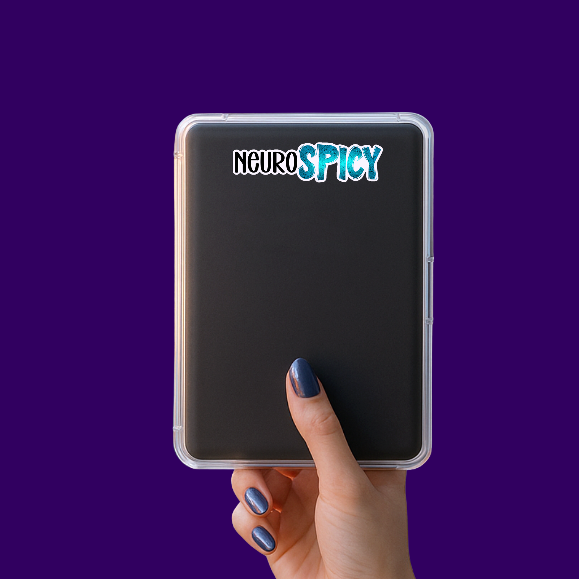 Neurospicy (Blue) Sticker