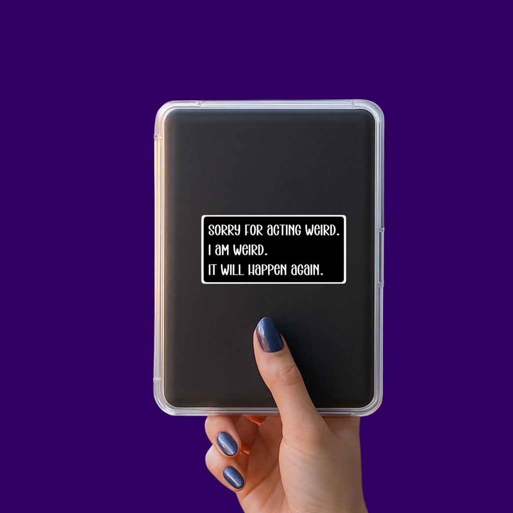 Weird Sticker
