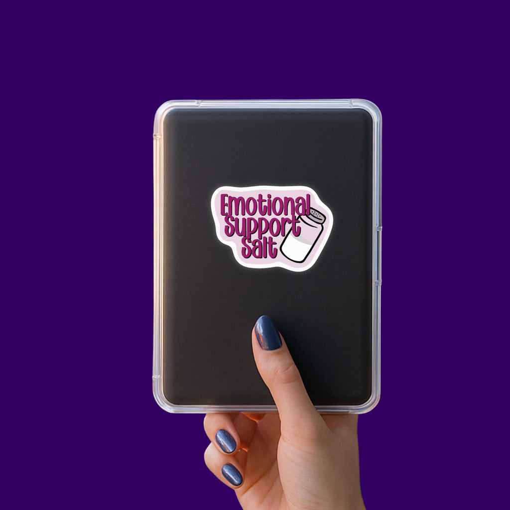 Emotional Support Salt Sticker