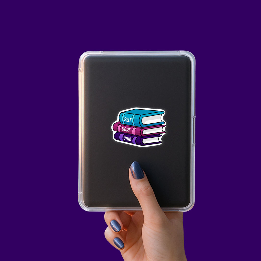 Self Care Book Club Sticker