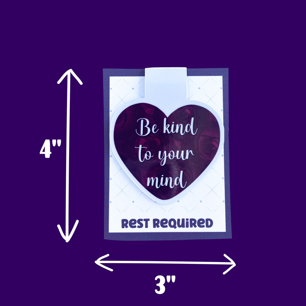 Be Kind to your Mind Magnetic Bookmark