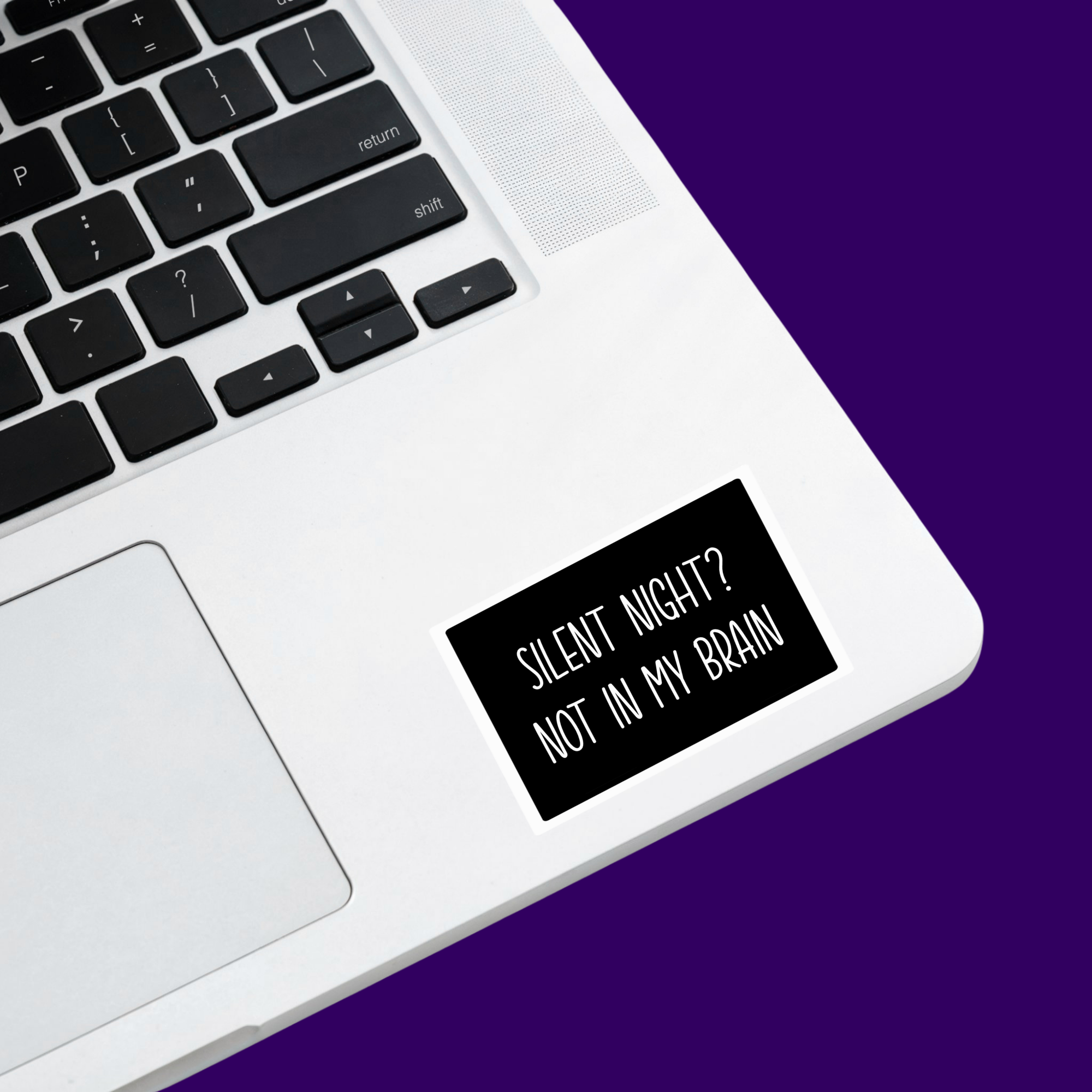Silent Night? Sticker