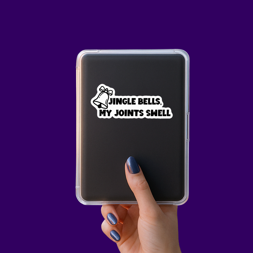 Jingle Bells My Joints Swell Sticker