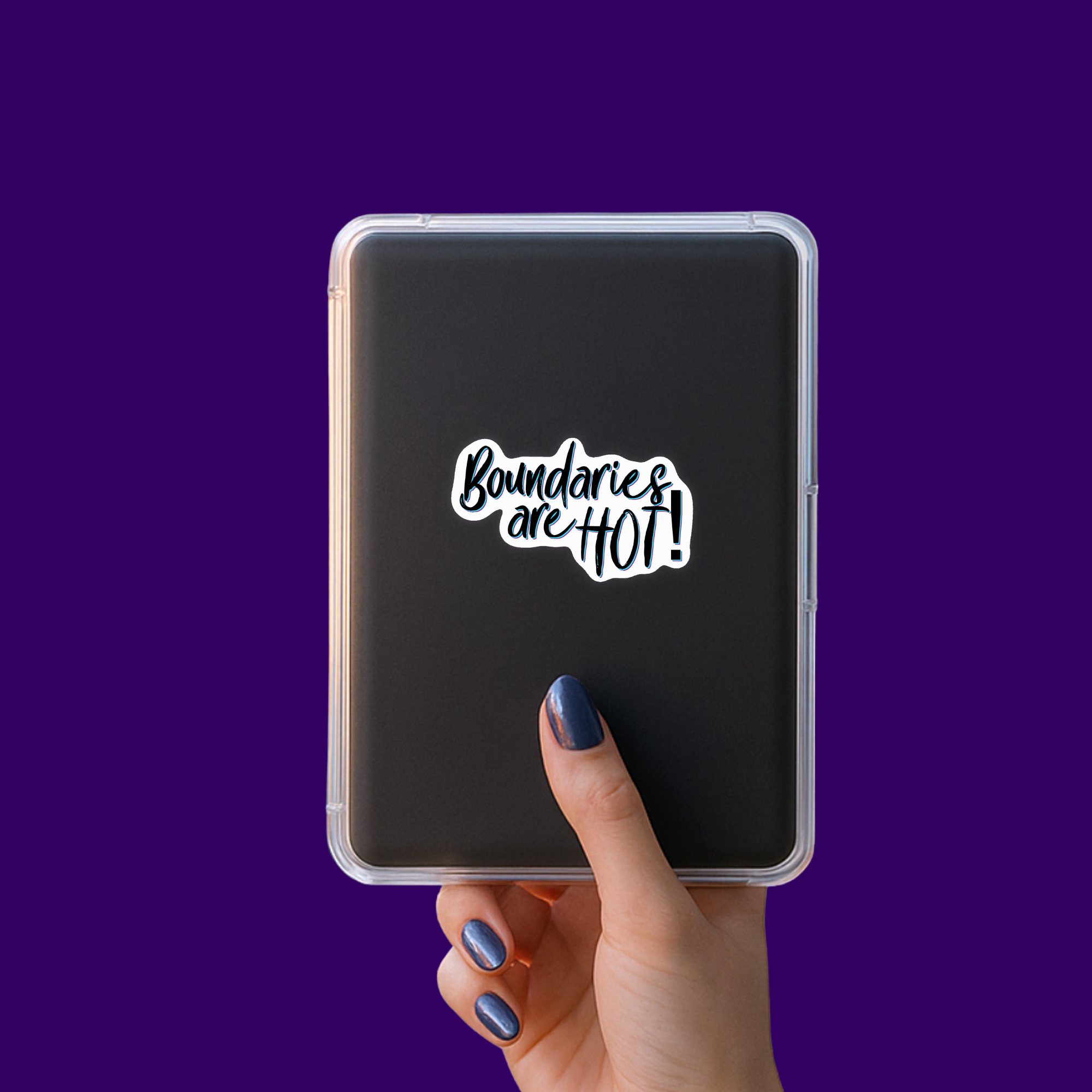Boundaries are Hot Sticker