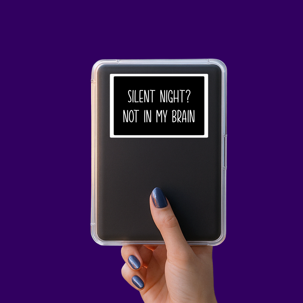 Silent Night? Sticker