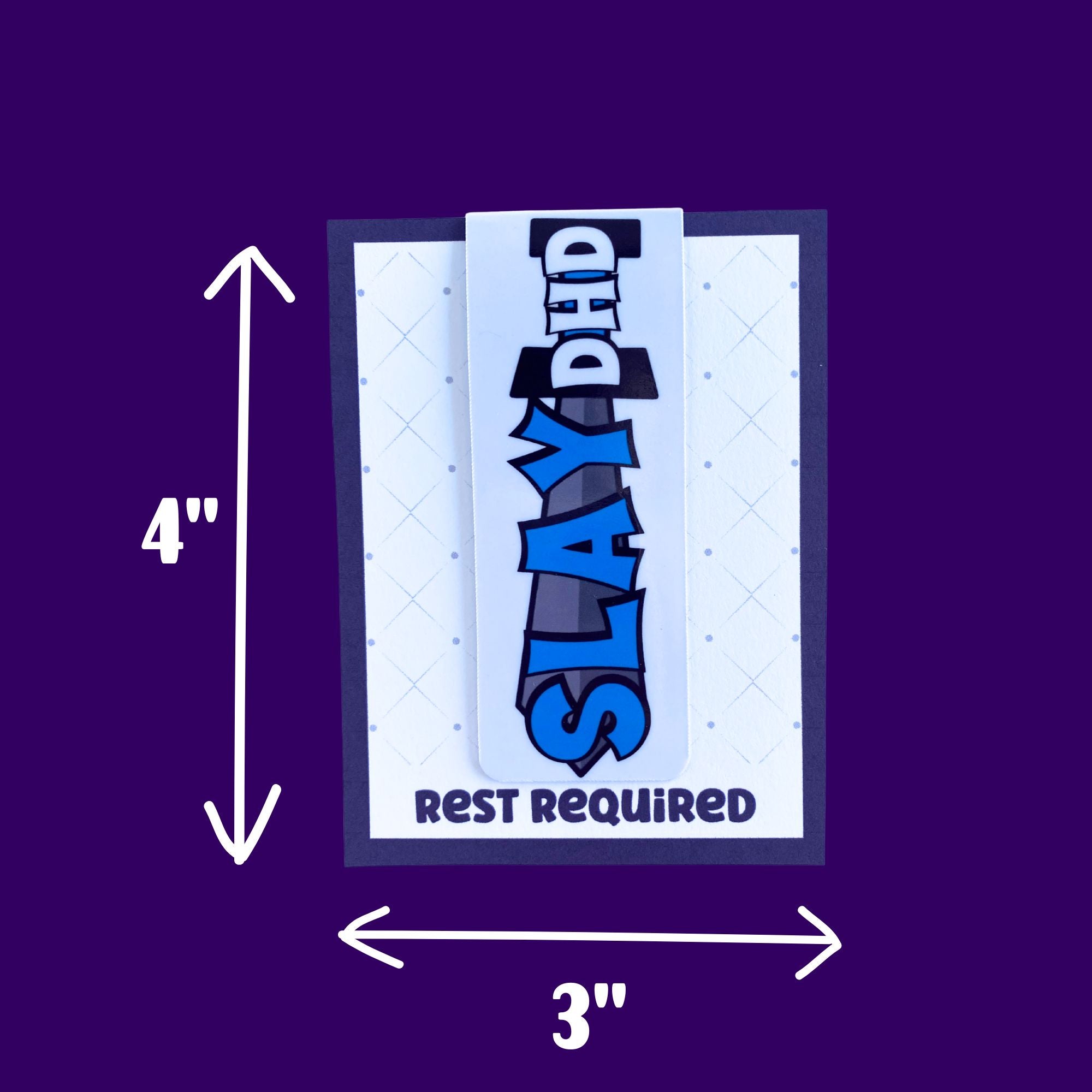 SlayDHD Magnetic Bookmark