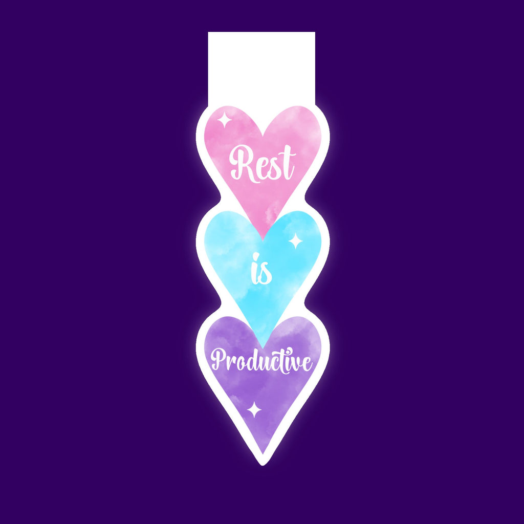 Rest is Productive Magnetic Bookmark