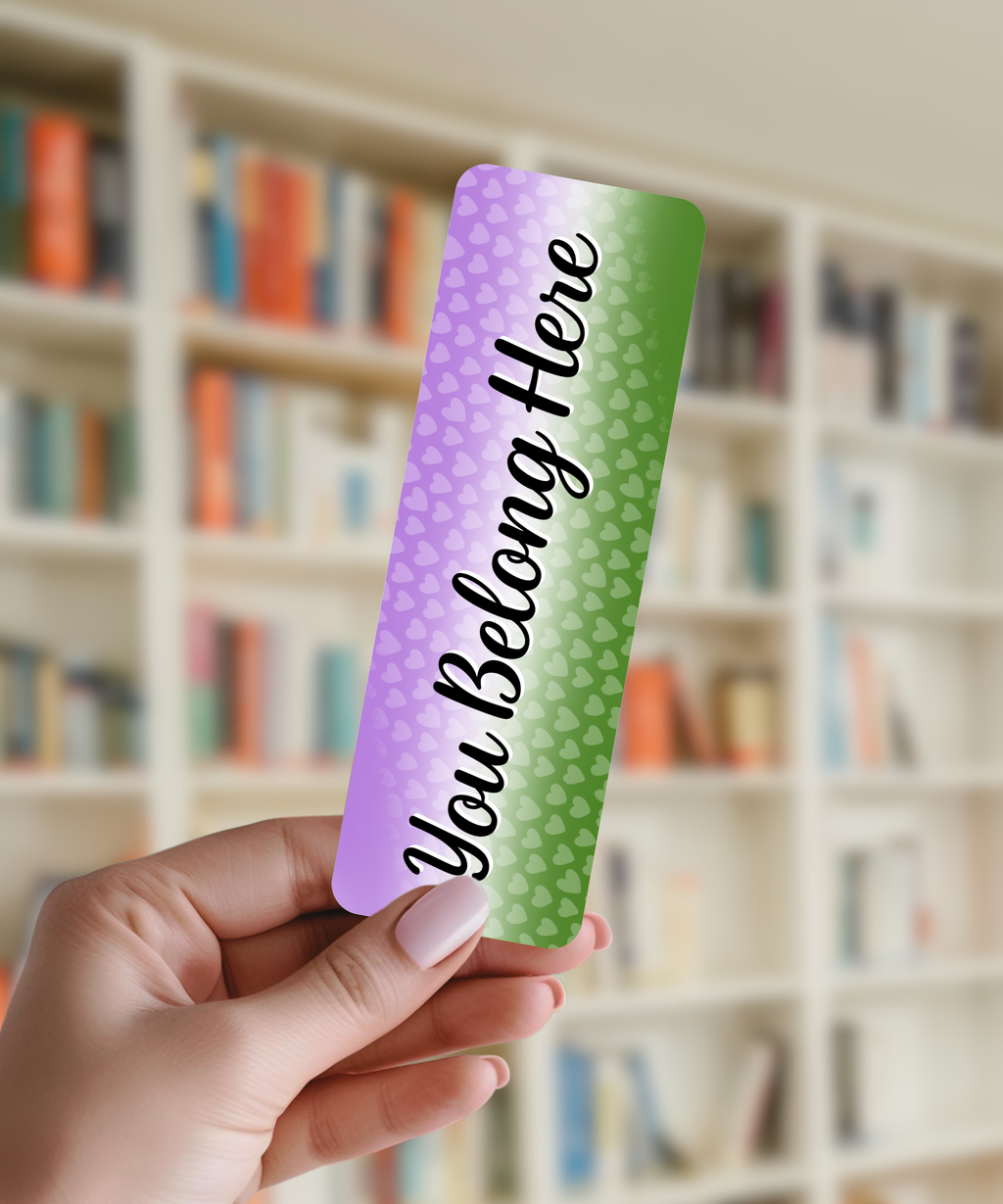 You Belong - Genderqueer Pride Bookmark