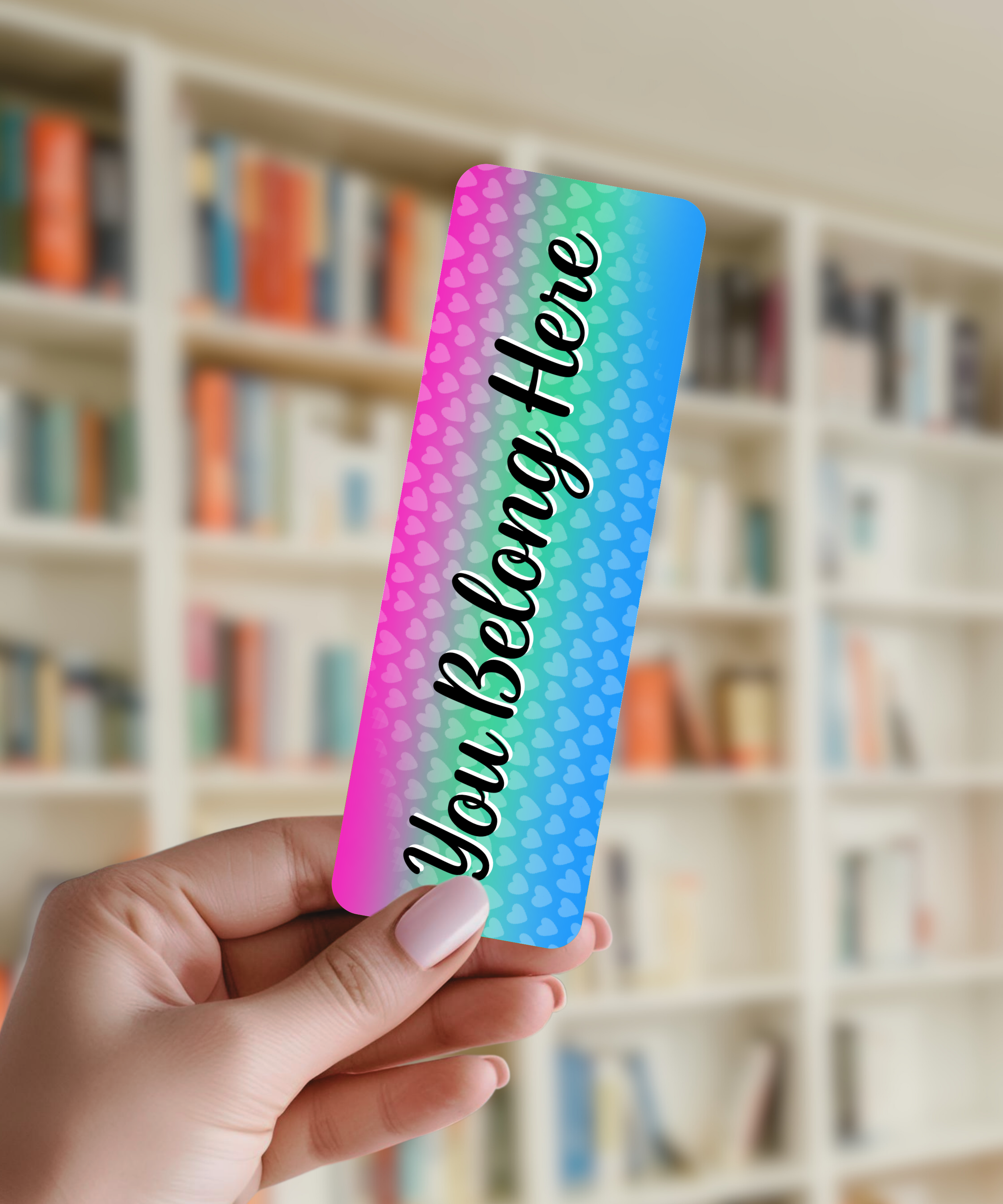 You Belong - Poly Pride Bookmark