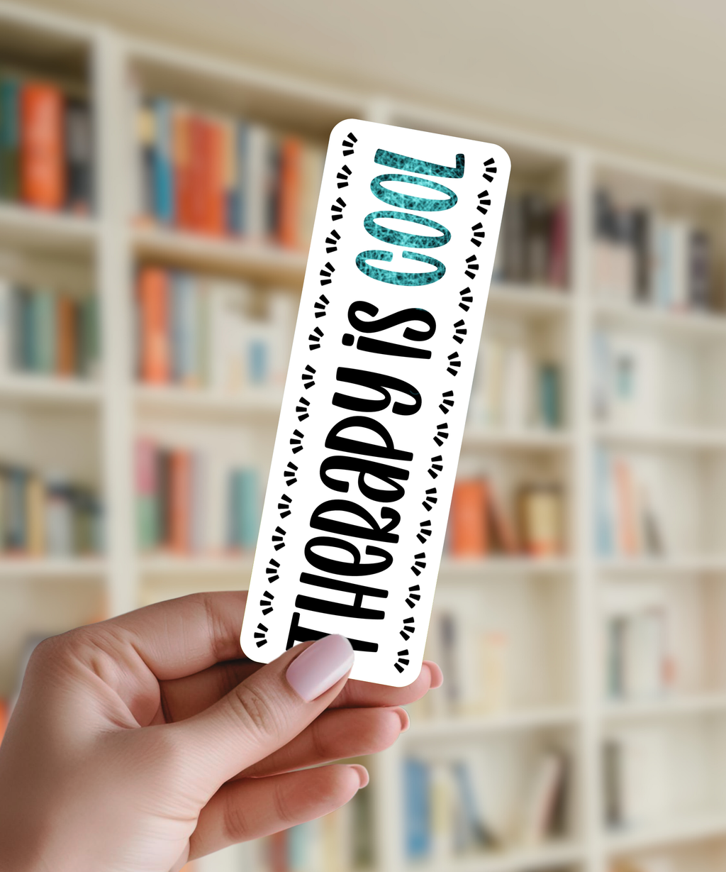 Therapy is Cool Bookmark
