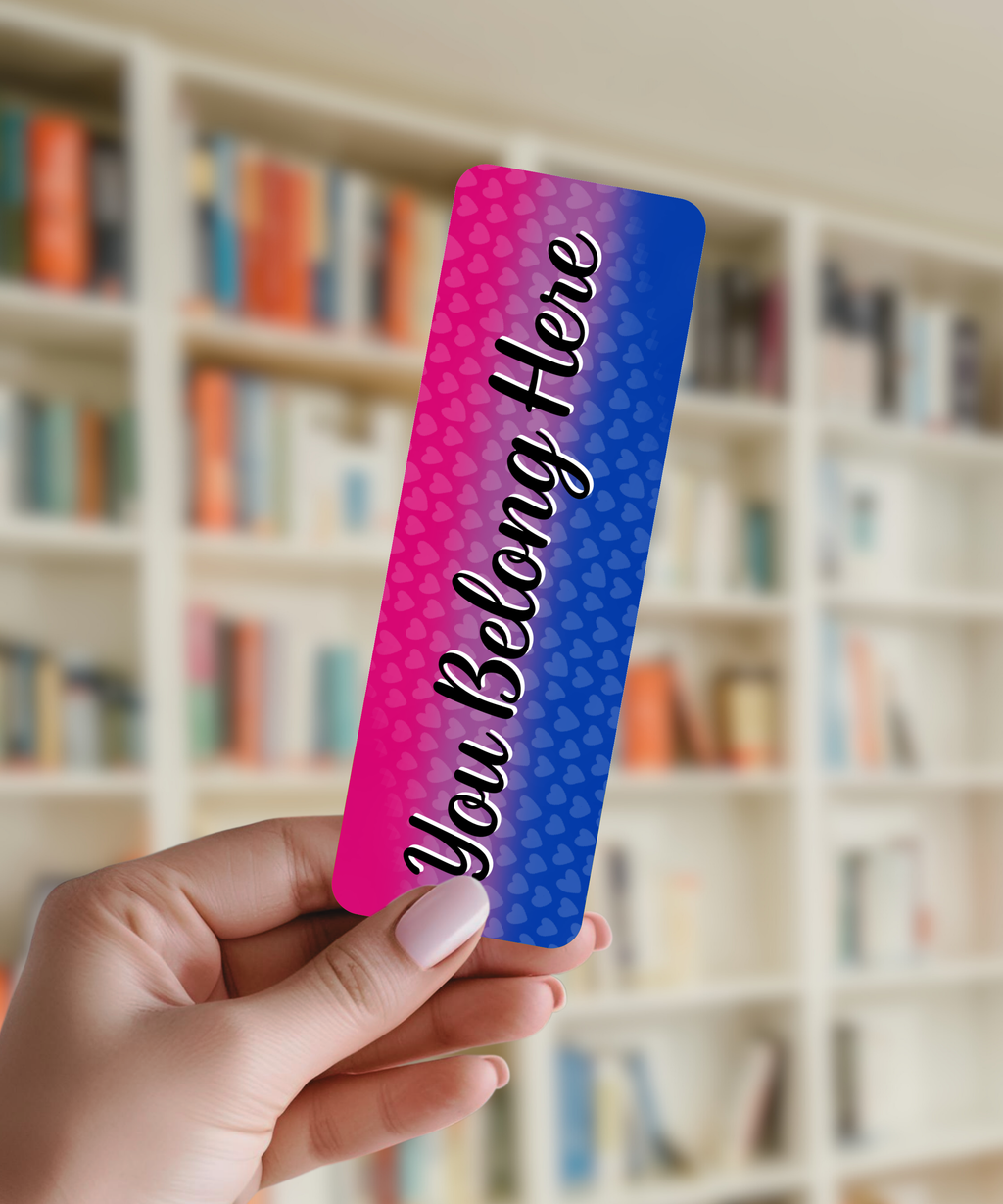 You Belong - Bi Pride Bookmark