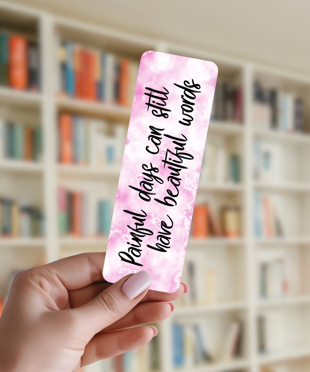 Beautiful Words Bookmark