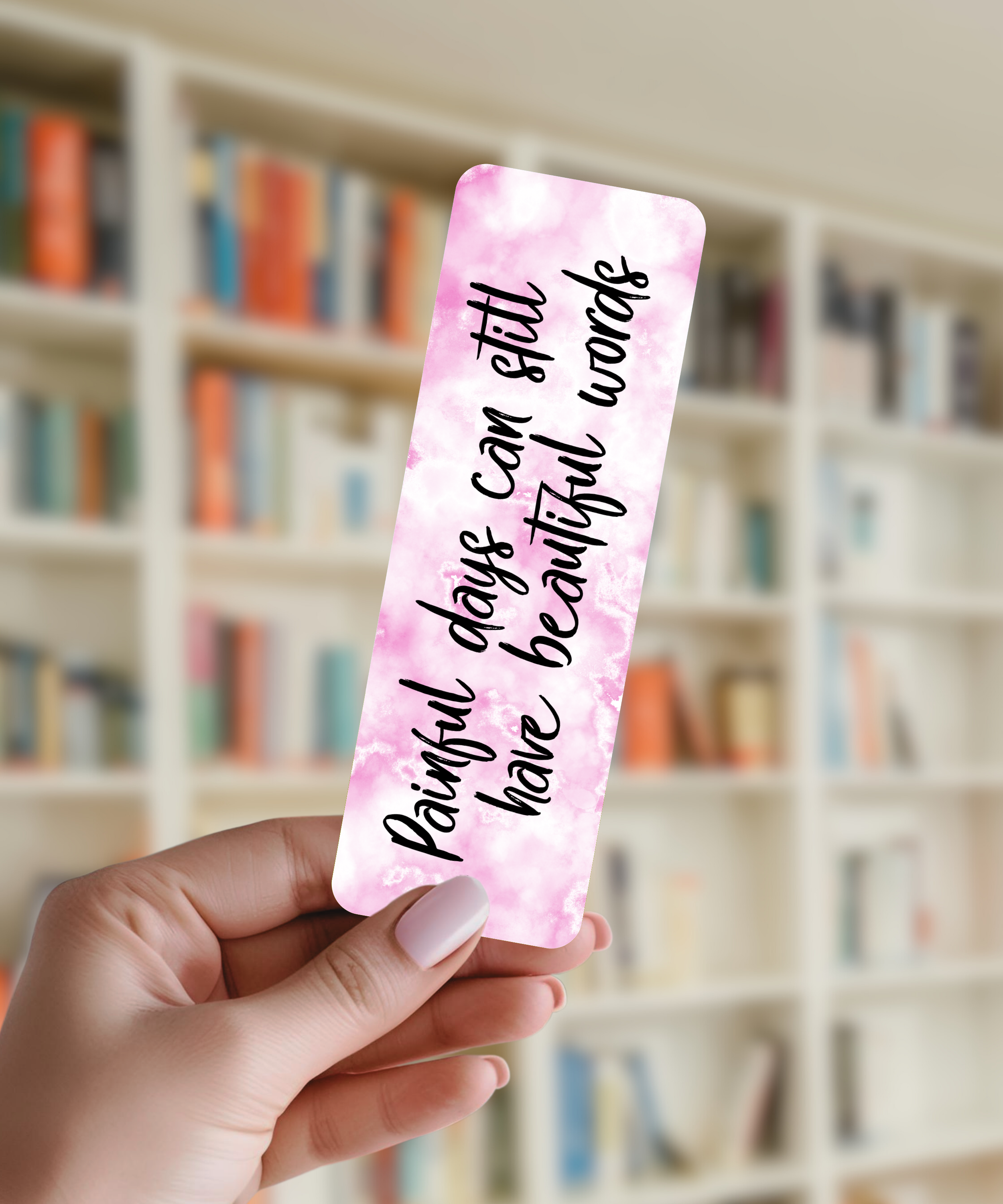 Beautiful Words Bookmark