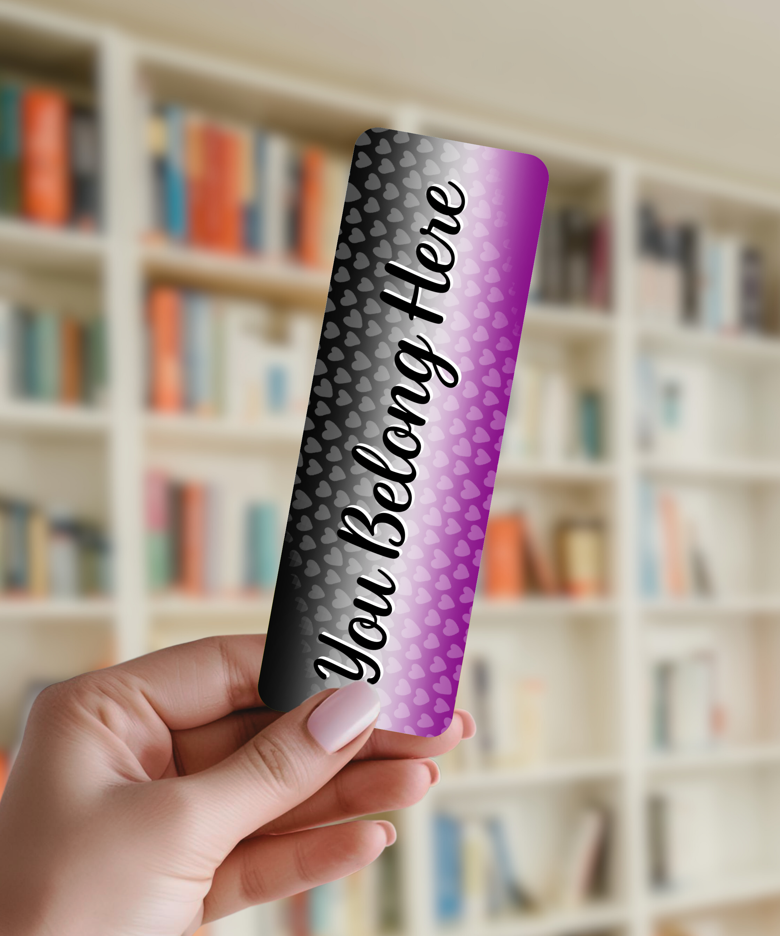 You Belong - Ace Pride Bookmark