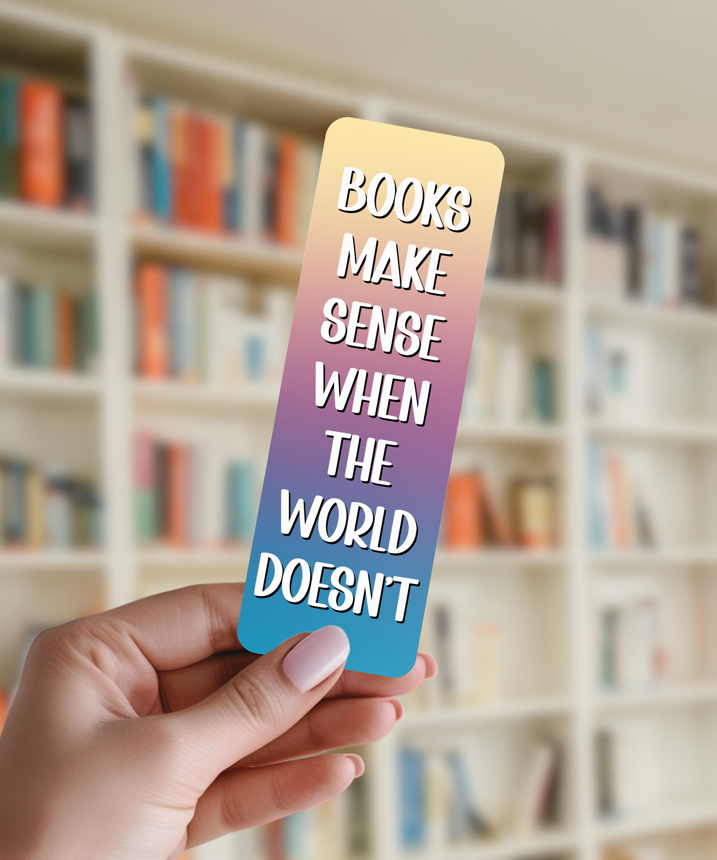 Books Make Sense Bookmark