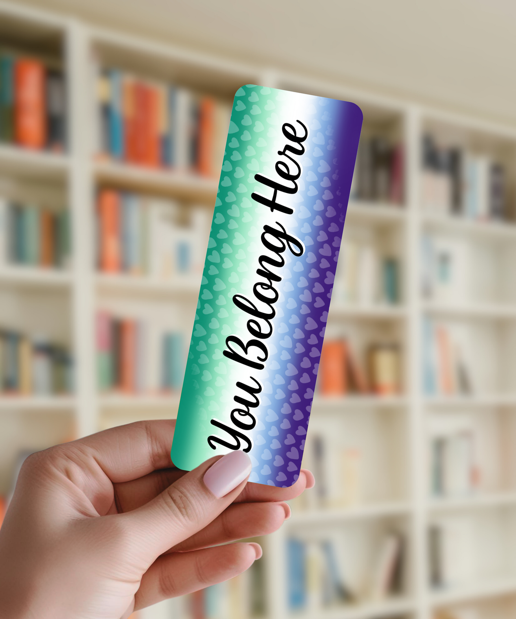 You Belong - Gay Pride Bookmark