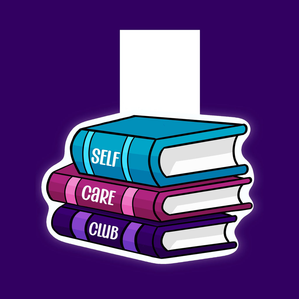 Self Care Book Club Magnetic Bookmark